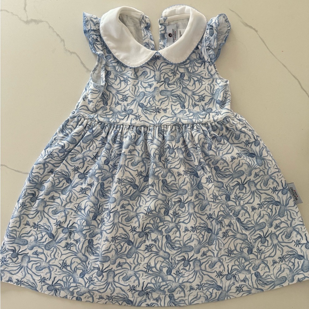 Nantucket Kids Nellie Dress - Octopus Print